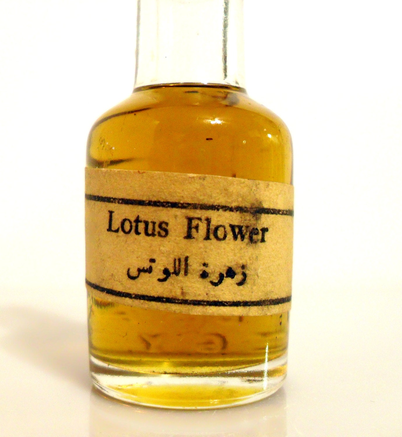 Antique Attar 1920s Lotus Flower by Chabrawichi Egyptian