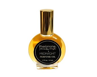 Vintage Pheromone Midnight by Marilyn Miglin 0.5 oz Perfume Oil Splash