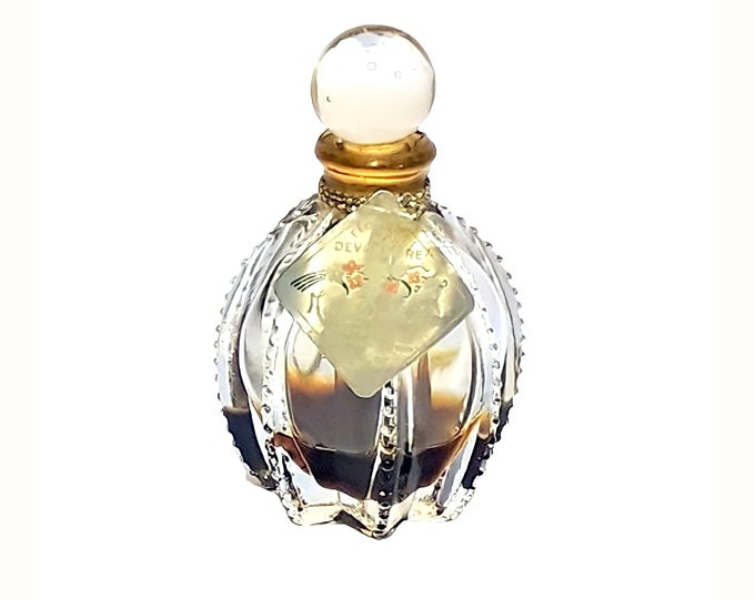 Antique Flowers of Devonshire Perfume by Mary Dunhill 3/8 oz Parfum Vintage 1930s Art Deco Extrait