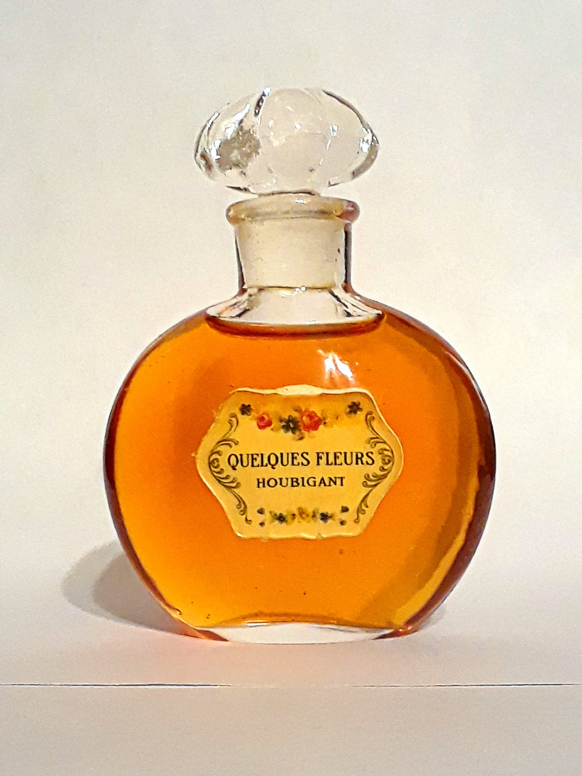 Antique Quelques Fleurs by Houbigant 1 oz Pure Parfum (30ml) Splash and