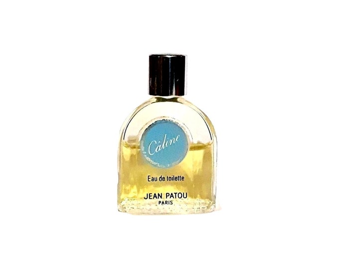 Vintage 1980s Caline by Jean Patou 0.20 oz Eau de Toilette Mini Miniature DISCONTINUED PERFUME
