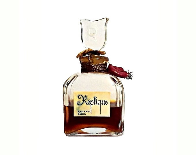 Vintage Replique by Raphael Perfume 1 oz (30ml) Pure Parfum Splash 1960s Discontinued
