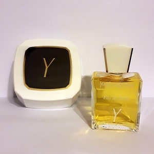 Vintage Y by Yves Saint Laurent eau de toilette 1,7 oz et 100 g de savon dans une boîte parfum original des années 1970 image 4
