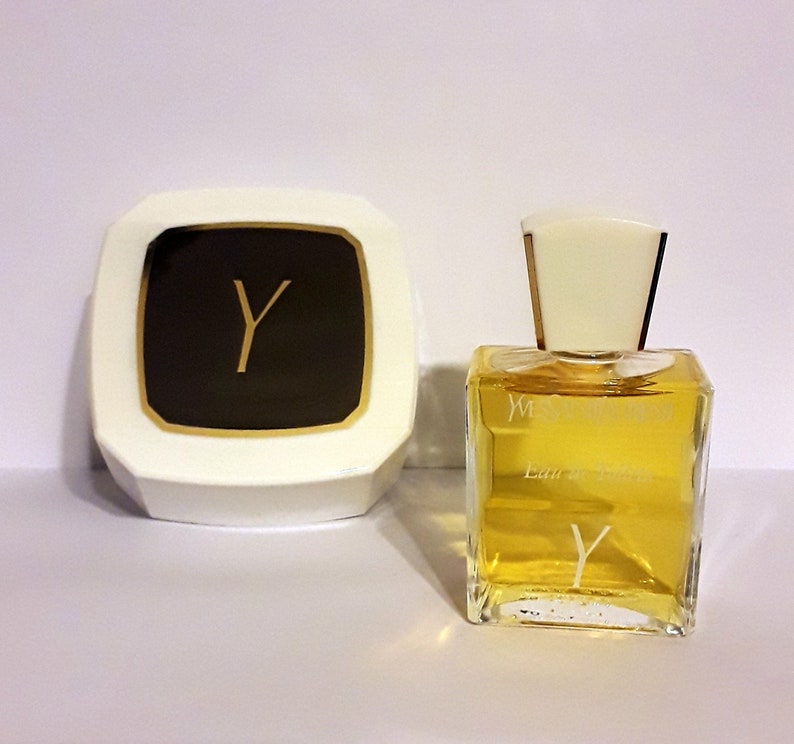 Vintage Y by Yves Saint Laurent eau de toilette 1,7 oz et 100 g de savon dans une boîte parfum original des années 1970 image 4