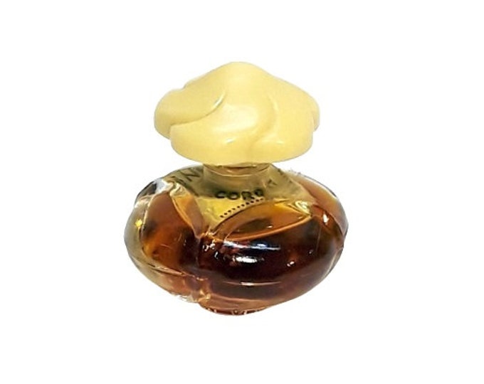 Vintage Jasmin Perfume by Corday 1 Dram or 1/8 oz Parfum Mini Bottle 1940s WWII Limited Edition