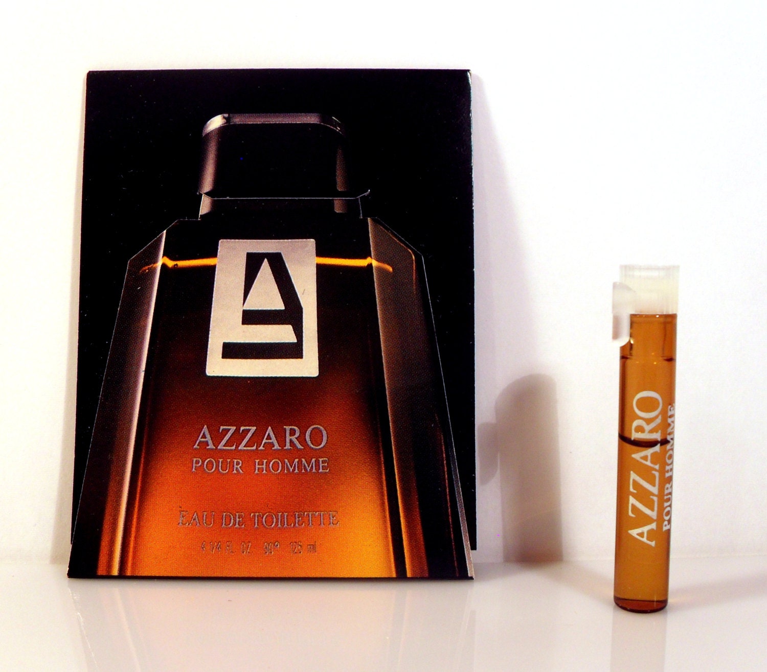 Vintage 1980s Azzaro Pour Homme By Azzaro Cologne Sample Vial On