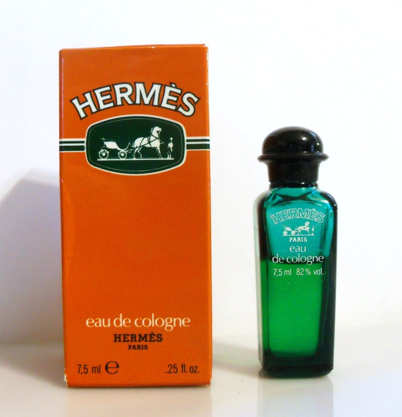 Vintage 1990s Hermes Eau de Cologne 0.25 oz Mini Miniature | Etsy