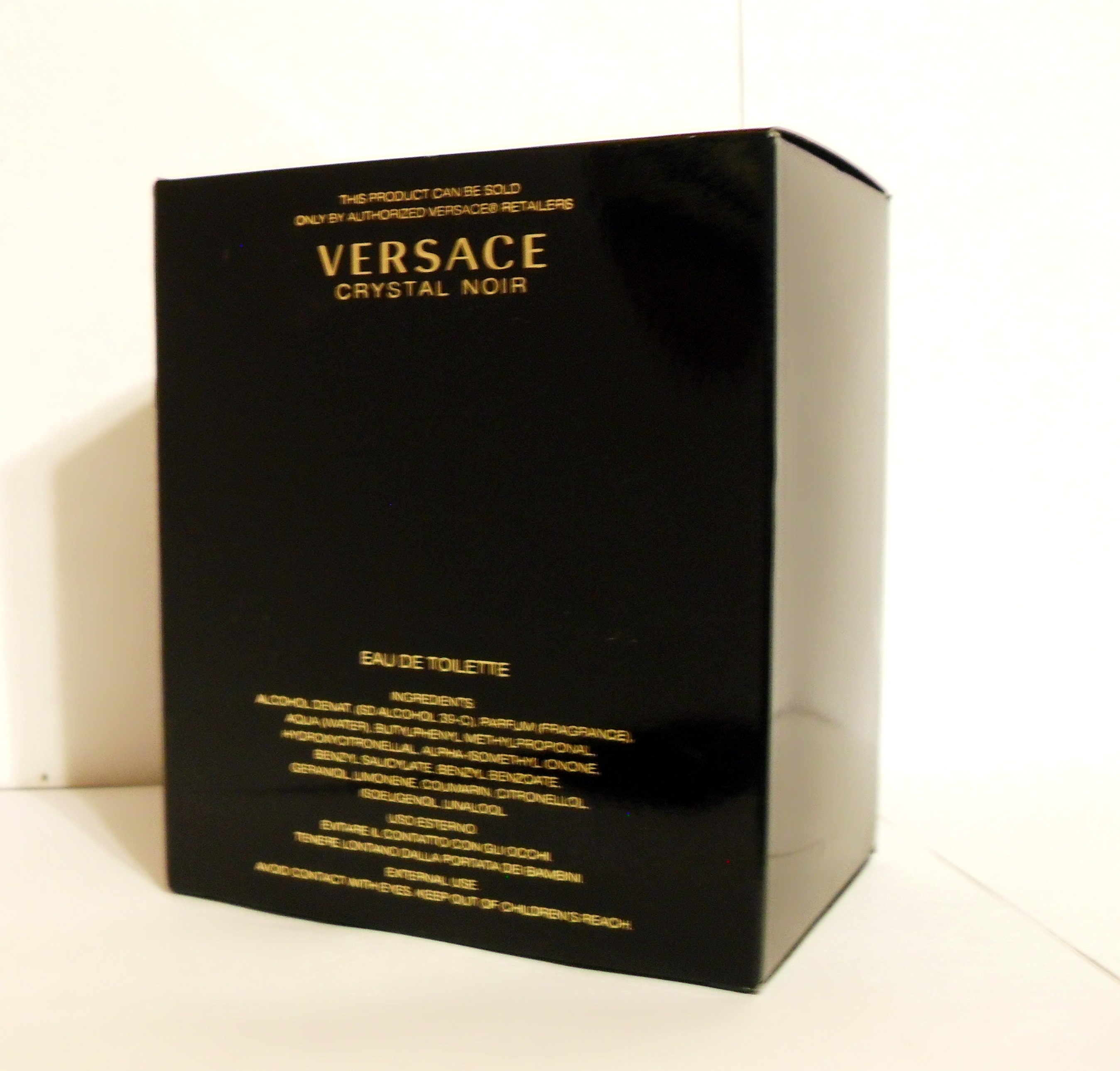 versace crystal noir man