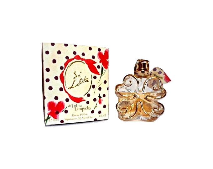 Si Lolita Perfume by Lolita Lempicka 1 oz Eau de Parfum Spray and Box