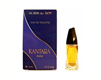 Vintage 1980s Kantara by Albin du Roy 0.14 oz Eau de Toilette Mini Miniature PERFUME