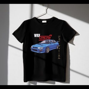 Subaru Wrx Sti Jdm Digital Download Svg Png - Vintage Japanese Sports Car Vector - Streetwear T-Shirt Design, Cricut Cut File