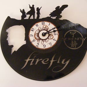 Firefly / Serenity Laser Cut Album Clock