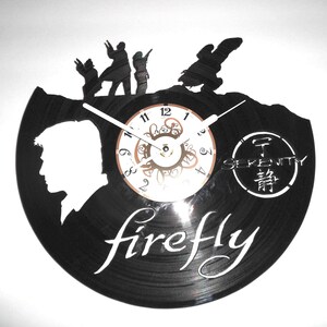 Firefly / Serenity Laser Cut Album Clock