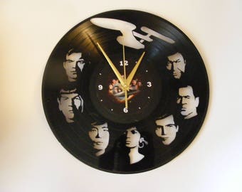 Star Trek TOS Laser Cut Album Clock