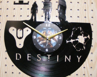 Destiny Laser Cut Album Clock