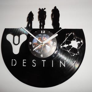 Destiny Laser Cut Album Clock