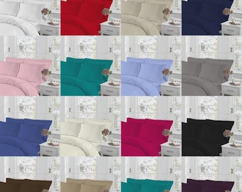 Bunk Bed Fitted Sheet | Percale Cotton Blend Small Single 75x190cm, Soft Bedding UK