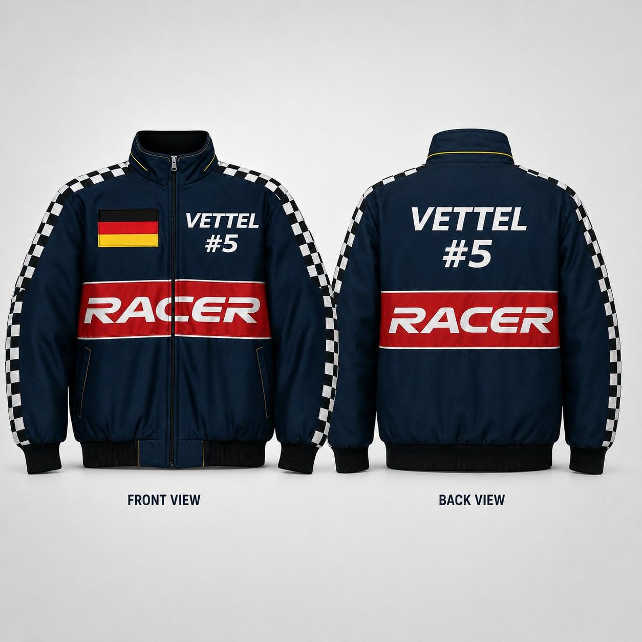 Porsche Racing Jacket With Name - Etsy