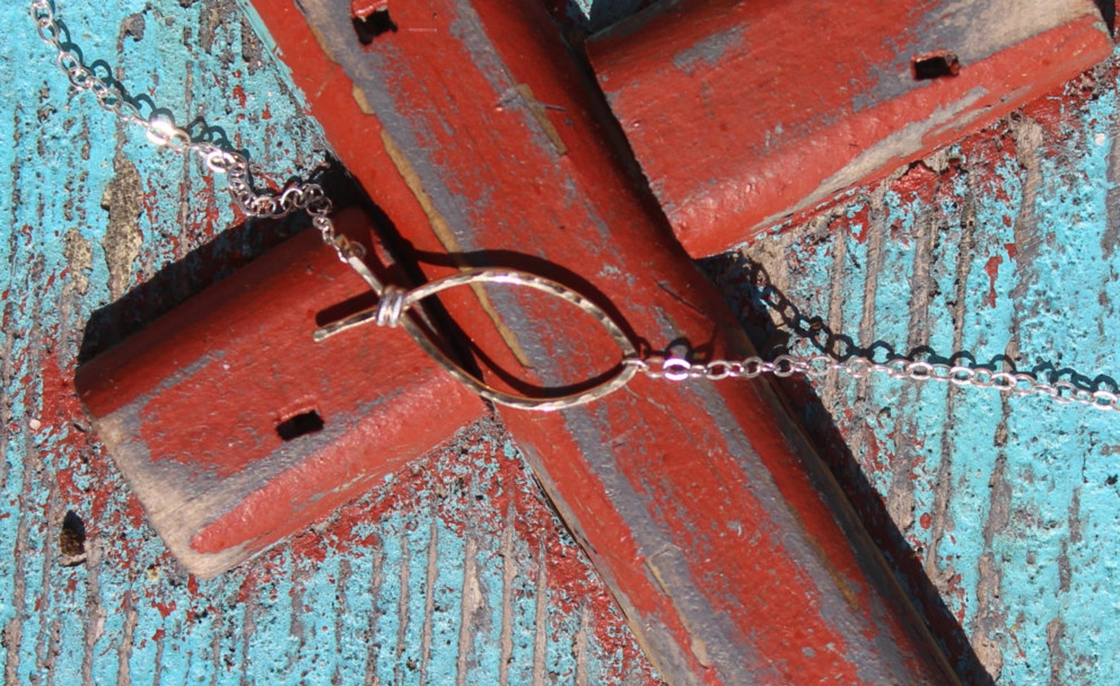 Anello In Acciaio Inox 316 L Jesus Ichthys Pesce - Foto 13