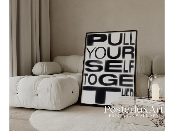 Modern Typography Poster