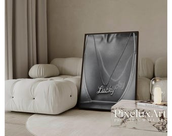 Black and White Tan Lines Wall Art, Stockholm Style Modern Aesthetic Chic Bedroom & Apartment Decor, Stylish Y2K Wall Art, Fashion Print, image 1
