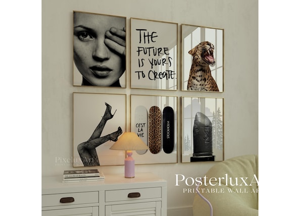 Stockholm Style Fashion Wall Art Set