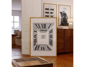 Black and White Watch poster – Y2K Aesthetic Clock Print, Fashion Icon Wall Art, Trendy Room Decor, image 7