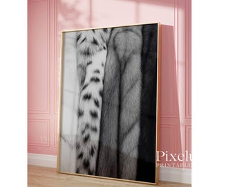 Black and White Luxury Fashion Wall Art, Stockholm Style Modern Aesthetic Chic Apartment Decor, Stylish Y2K Wall Art, Dressing Room Decor, image 5