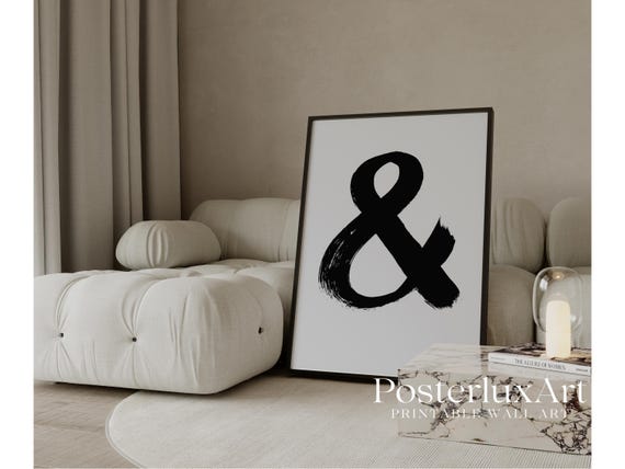 Ampersand Poster