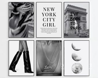 400+ Stockholm Fashion Wall Art Bundle | Modern Prints, Leopard, Fashion, Chic & Stylish Gallery Set, Aesthetic Luxury Wall Art Set, image 9