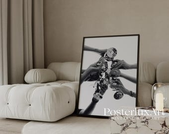 6 Piece Black and White Gallery Wall Set, Stockholm Style Fashion Poster Bundle, Minimalist Neutral Home Decor, Scandinavian Wall Art, image 7