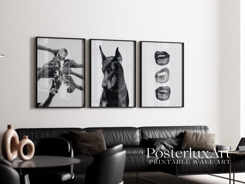 Stockholm Style Wall Art Set of 3