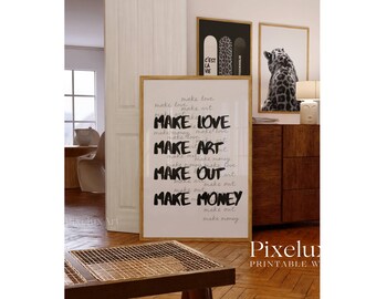 Set of 6 Retro Black & White Gallery Wall Art – Y2K Aesthetic Fashion Collage Prints for Dorm, Y2K Fashion Decor, Trendy Leopard Print, image 5
