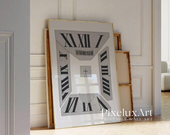 Black and White Watch poster – Y2K Aesthetic Clock Print, Fashion Icon Wall Art, Trendy Room Decor, image 4