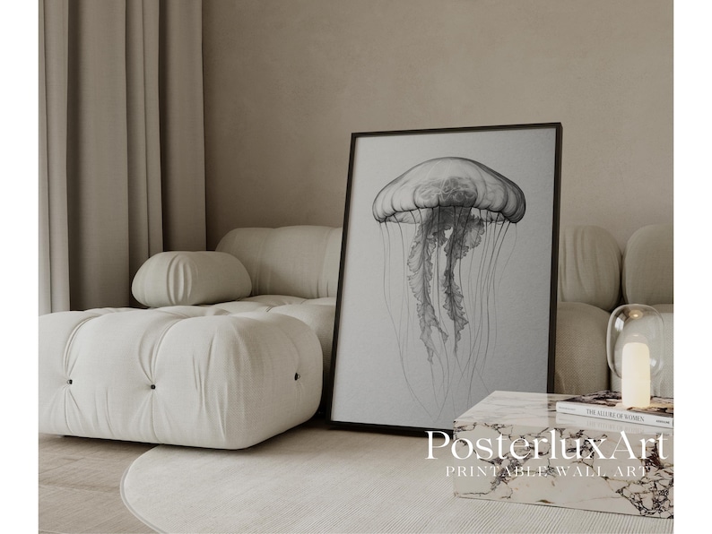Jellyfish Wall Art Print