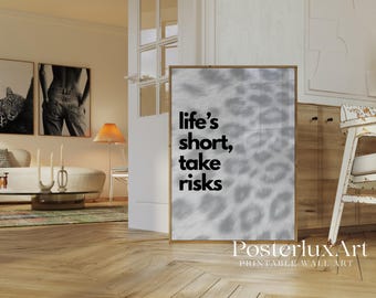 Stockholm Style Black & White Leopard Fashion Wall Art, Stockholm Modern Aesthetic Chic Apartment Print, Stylish Y2K Wall Art, Leopard Print, image 5