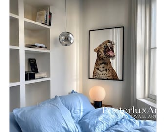 Stockholm Style Gallery Wall Set of 6, Super Model Fash,on Poster, Leopard Print, High Heels Photography, Modern Chic Decor, image 7