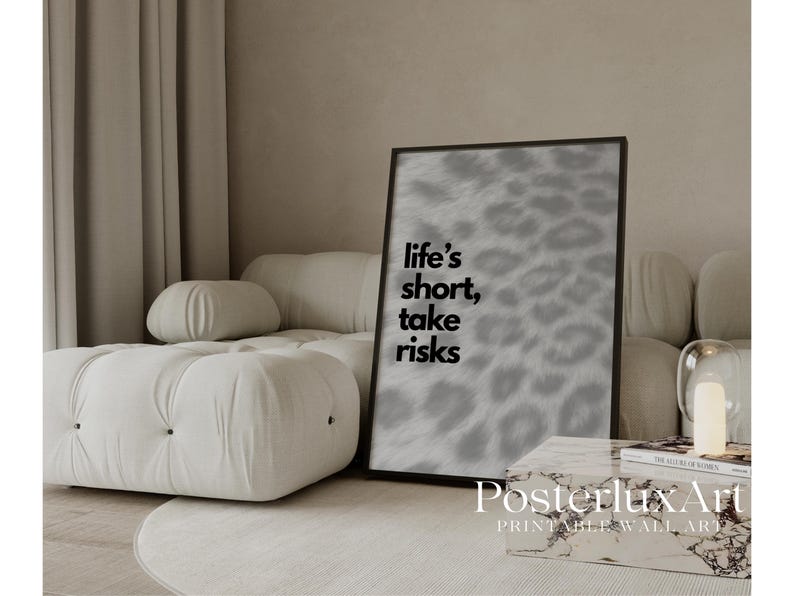 Motivational Typography Print