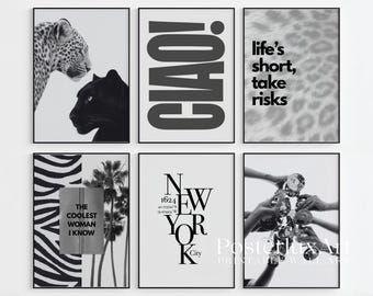 400+ Stockholm Fashion Wall Art Bundle | Modern Prints, Leopard, Fashion, Chic & Stylish Gallery Set, Aesthetic Luxury Wall Art Set, image 4