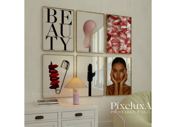 Modern Beauty Wall Art Set