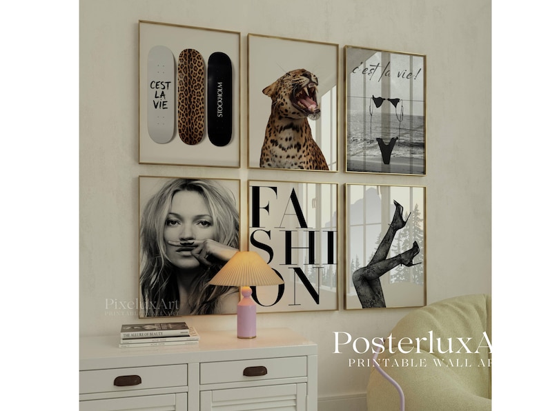 Stockholm Style Gallery Wall Set of 6