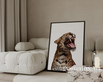 Stockholm Style Fashion Gallery Wall Set of 6, Super Model Poster, Leopard Print, Skateboard Art, High Heels Photography, Modern Chic Decor, image 7
