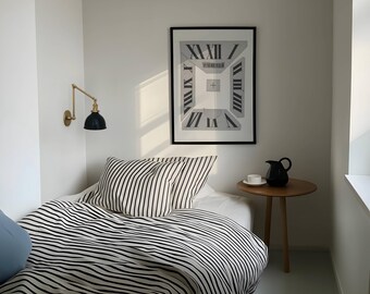 Trendy Black and White Fashion Wall Art Set, Set of 6 Modern Aesthetic Chic Apartment Decor, Stylish Y2K Wall Art, Fashion Leopard Wall Art, image 3