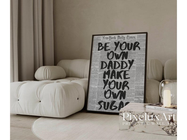 Trendy Newspaper Print