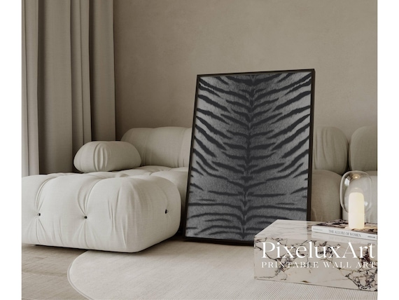 Stylish Tiger Pattern Print