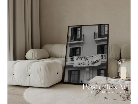 Why Not Life Is Short Poster