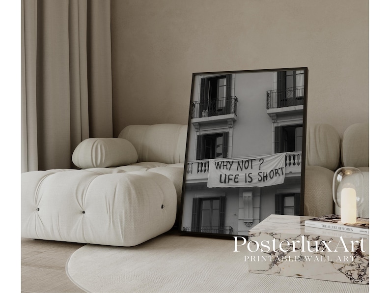 Why Not Life Is Short Poster