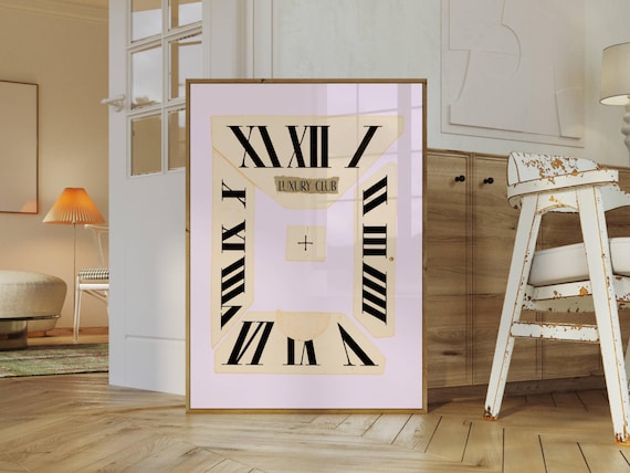 Luxury Club Collage Print