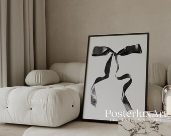 Stockholm Style Gallery Wall Set, A New Era of Me Poster Bundle, Y2K Black and White Fashion Prints, Scandinavian Home Decor, image 6