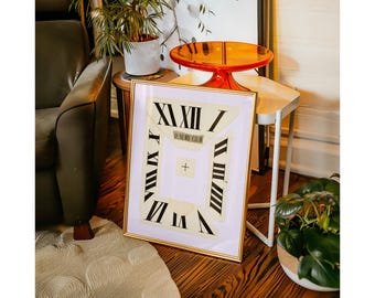 Luxury Club Collage Print – Y2K Aesthetic Clock Print, Fashion Icon Wall Art, Trendy Room Decor, image 5
